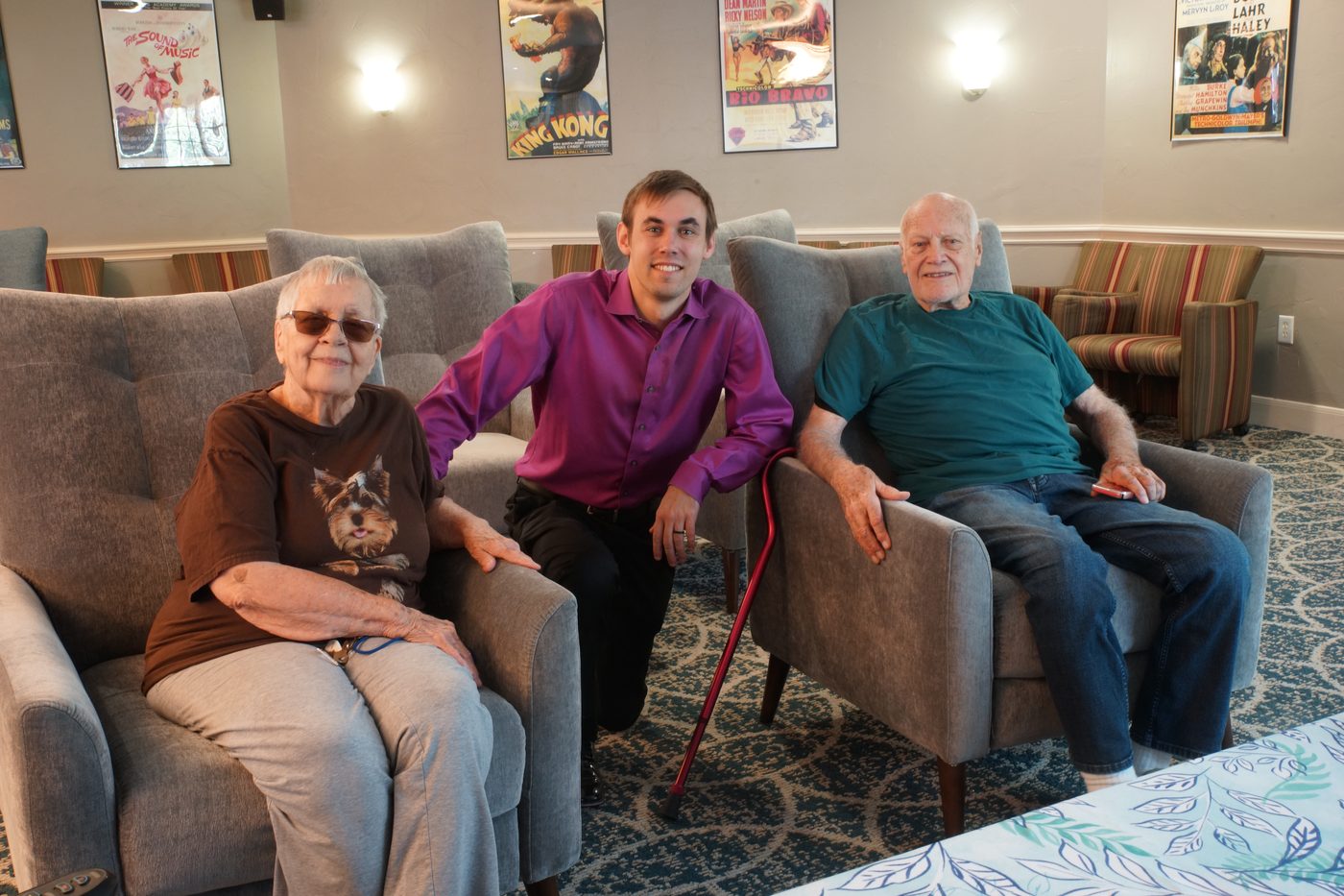 Haven's founder out in the community